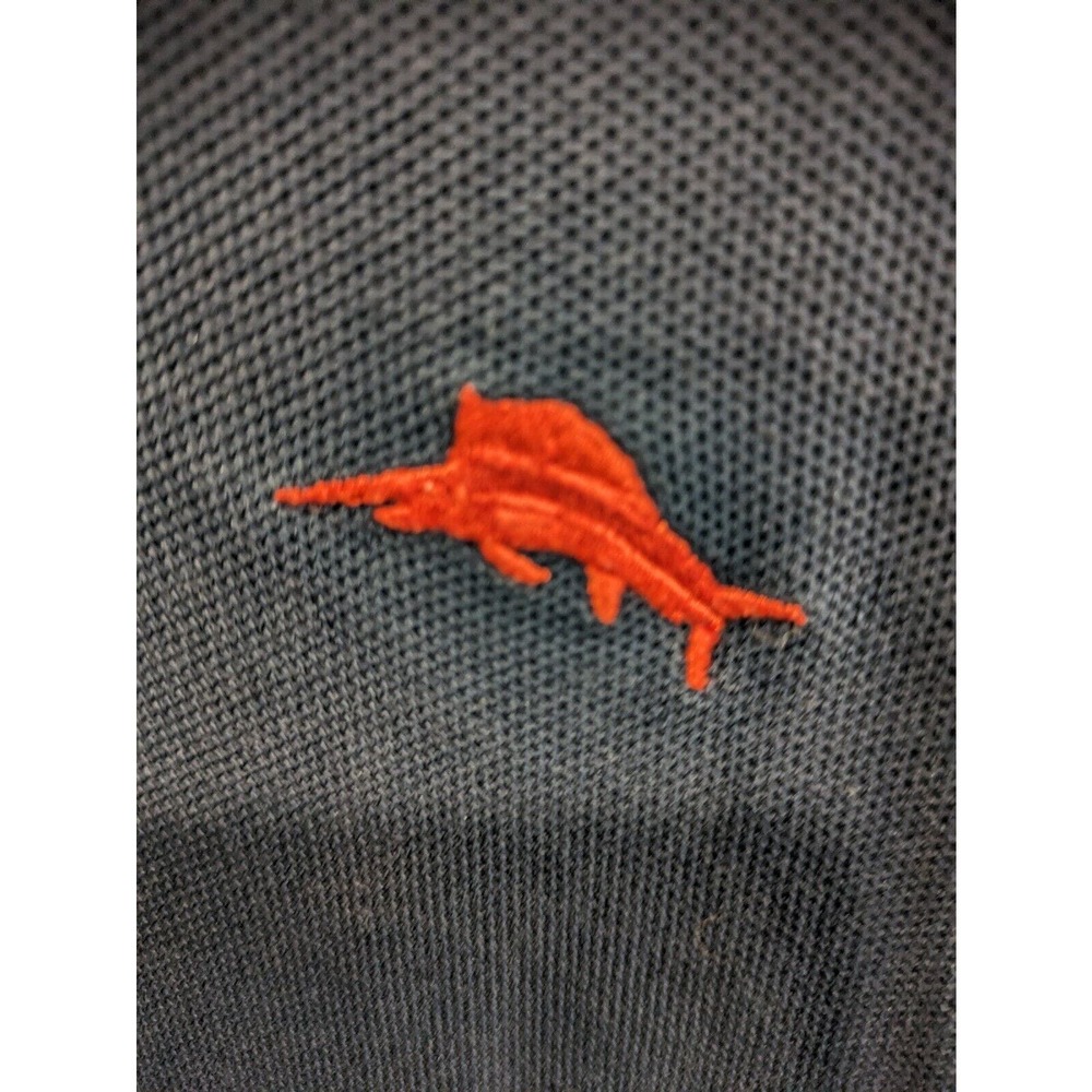 TOMMY BAHAMA Men's polo Size Large Sleeve Supima Cotton - Picture 4 of 4